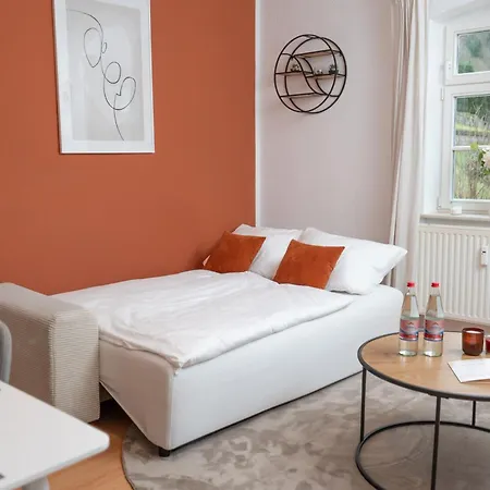 Stilvolles Apartment Mit Festungsblick Im Zentrum Königstein Exterior foto